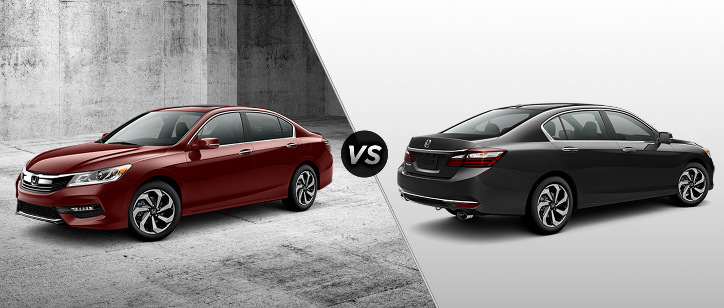 2016 Honda Accord EX vs 2016