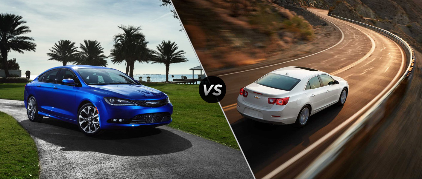 2015 Chrysler 200 Vs 2015 Chevy Malibu