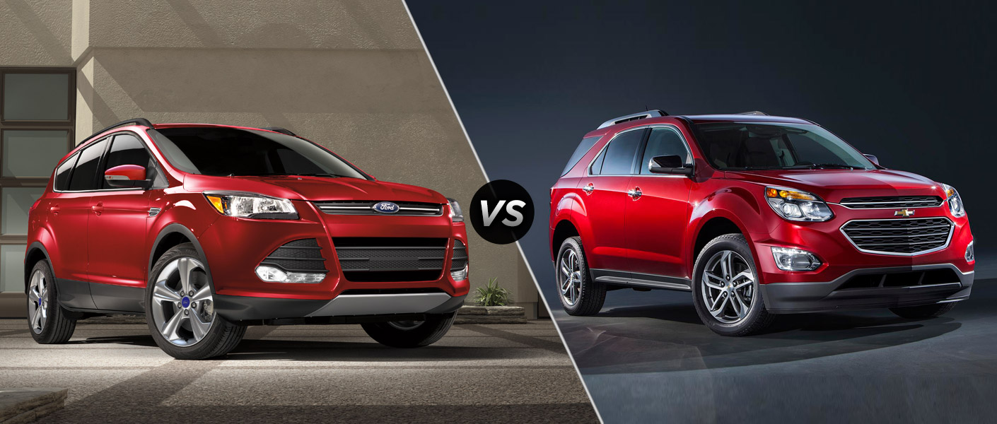 2016 Ford Escape Vs 2016 Chevy Equinox