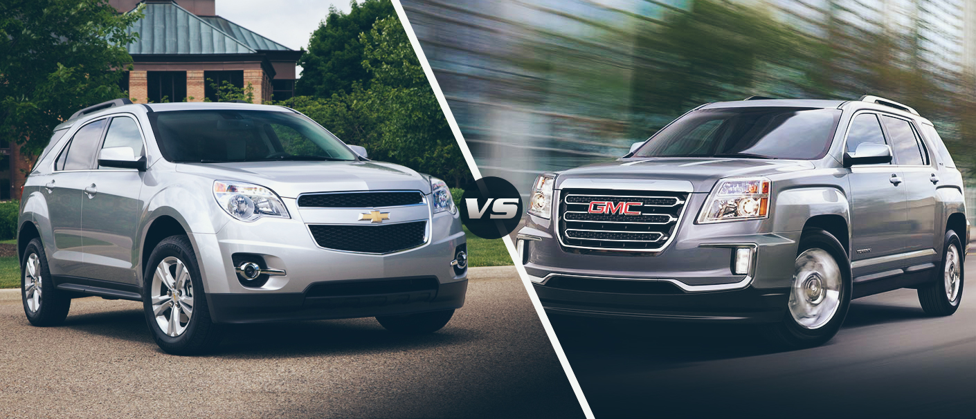 The 2016 Chevy Equinox vs. 2016 GMC Terrain McCluskey Chevrolet