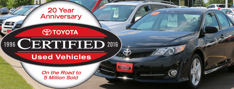 Toyota Certified Used Vehicles
